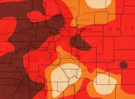 Drought conditions in Colorado 