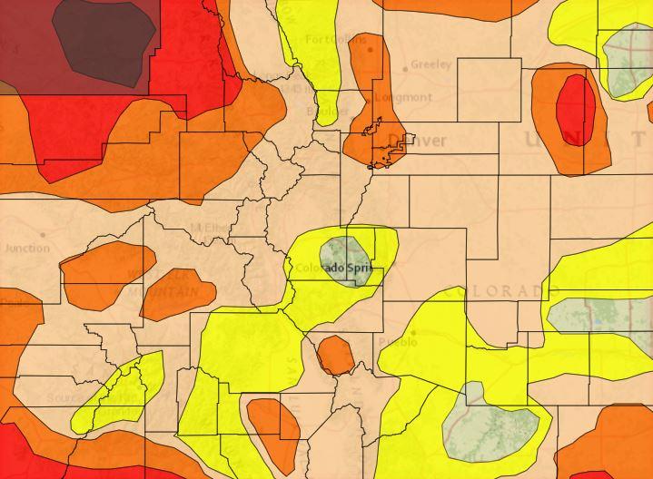 State of Colorado Drought Conditions 